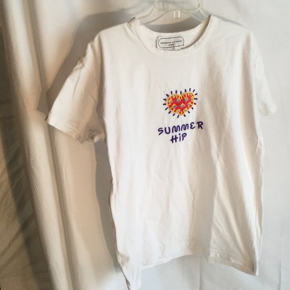 Ladies summer hip t shirt L
